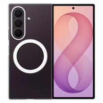 Funda Clear Magnet Samsung para Galaxy Z Fold8 Ultra, transparente