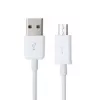 Samsung ECB-DU4AWE Cable de datos y carga Micro USB 1 m a granel para G900 S5 - blanco