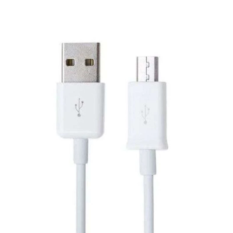 Samsung ECB-DU4AWE Cable de datos y carga Micro USB 1 m a granel para G900 S5 - blanco