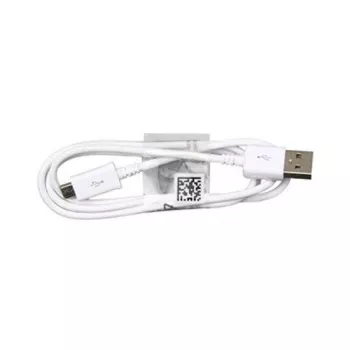 Samsung ECB-DU4AWE Cable de datos y carga Micro USB 1 m a granel para G900 S5 - blanco