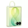 Samsung EF-EF776CGEGWW Funda con anillo magnético de silicona para Galaxy Z Flip8, Verde