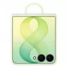 Samsung EF-EF776CGEGWW Funda con anillo magnético de silicona para Galaxy Z Flip8, Verde