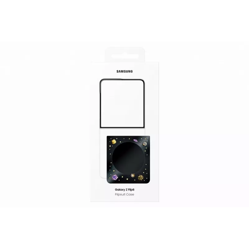 Samsung EF-FF776CBEGWW Funda Flipsuit para Galaxy Z Flip8, negra