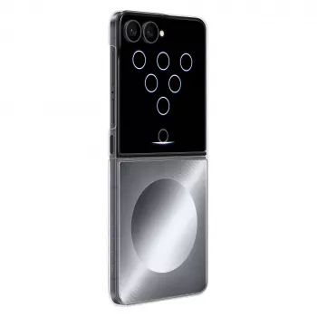 Samsung EF-FF776CJEGWW Funda con imán FlipSuit para Galaxy Flip8 - gris