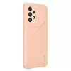 Samsung EF-OA336TPEGWW funda con compartimento para tarjetas para Galaxy A33 5G, melocotón
