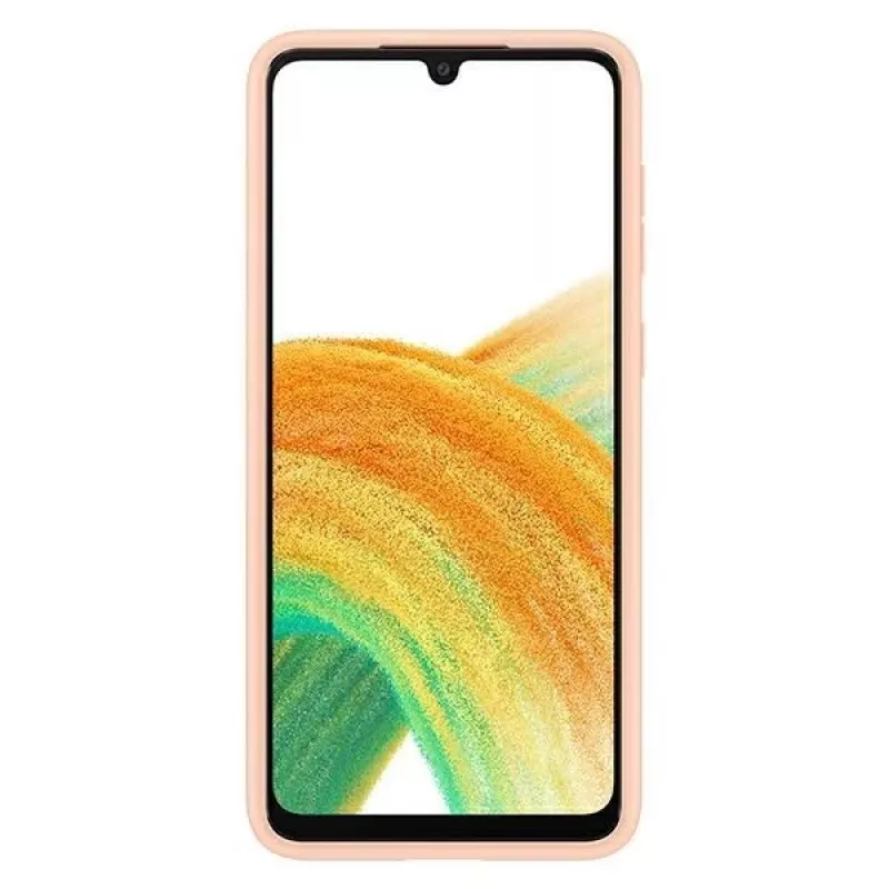 Samsung EF-OA336TPEGWW funda con compartimento para tarjetas para Galaxy A33 5G, melocotón