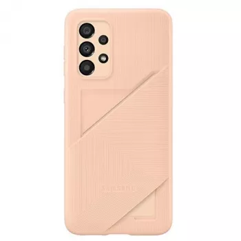 Samsung EF-OA336TPEGWW funda con compartimento para tarjetas para Galaxy A33 5G, melocotón