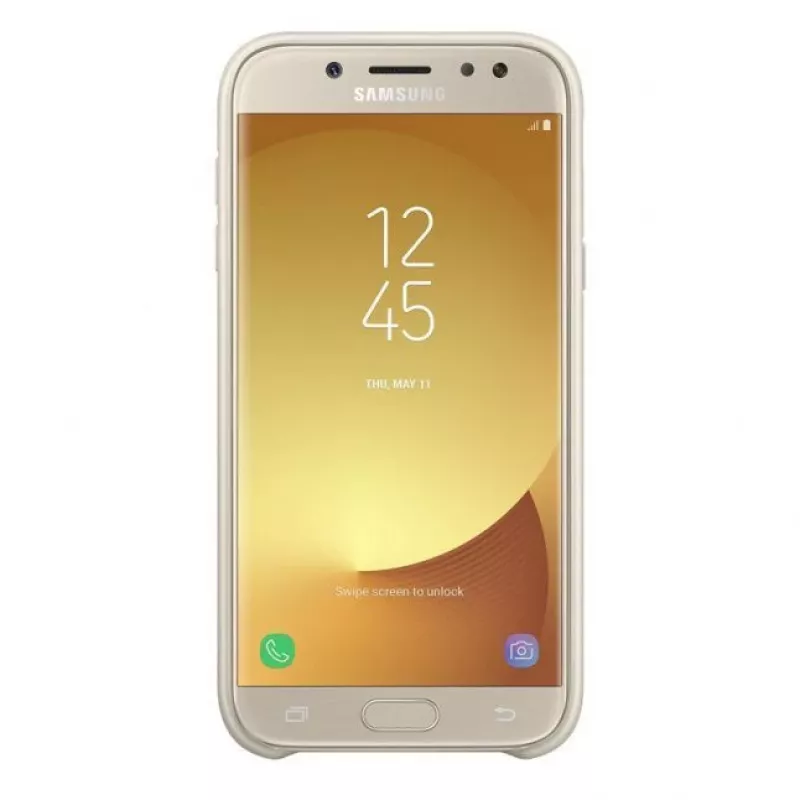 Samsung EF-PJ530CFEGWW funda de doble capa para Galaxy J5 (2017) dorada
