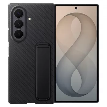Samsung Carbon Standing Case para Galaxy Z Fold8 Ultra, negro