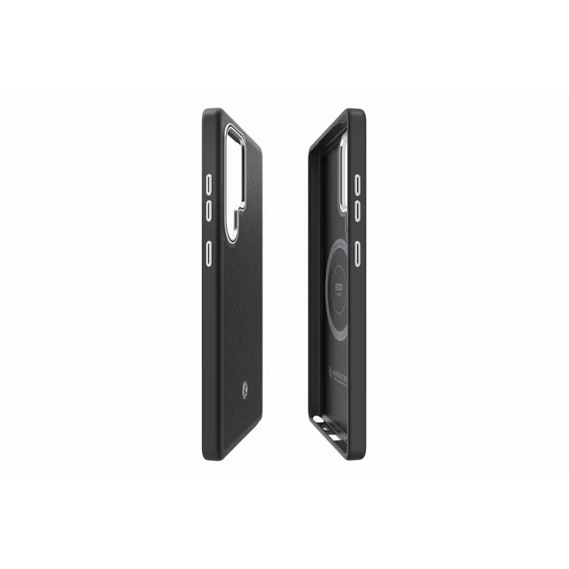 Funda Samsung Enzo Aramid para Galaxy S25 Ultra – negro plata