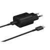 Samsung EP-TA800EBE + EP-DG980BBE Cargador de viaje 25W y cable de datos USB-C a USB-C Negro (Bulk)