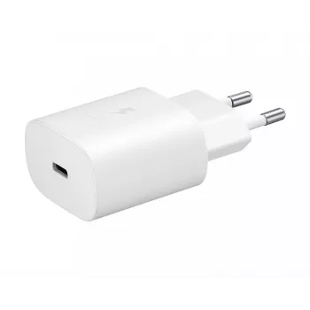 Samsung EP-TA800EWE Cargador de viaje USB-C 25W Blanco (OOB Bulk)