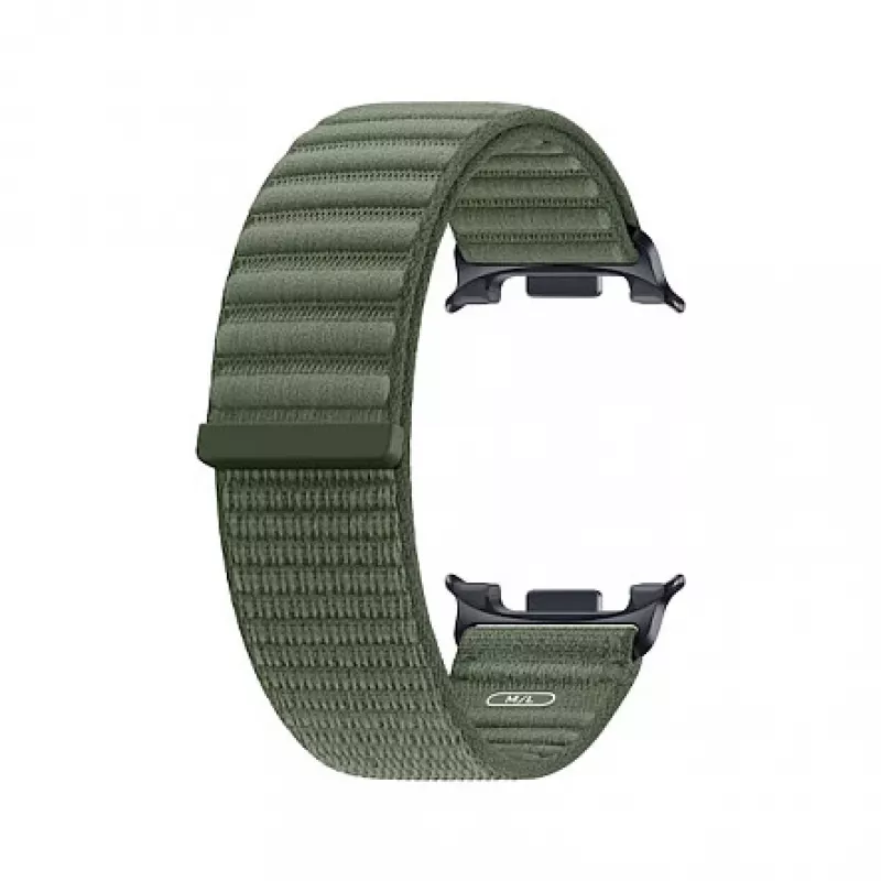 Samsung Fabric Band (M/L) para Galaxy Watch9 y Watch8 - correa para smartwatch de nailon tejido oliva