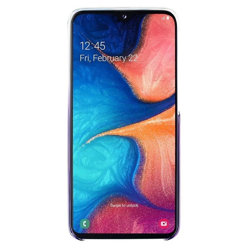 Funda Samsung Galaxy A20e Gradation EF-AA202CVEGWW violeta