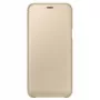 Samsung Galaxy A6+ (2018) Funda cartera EF-WA605CFE dorada