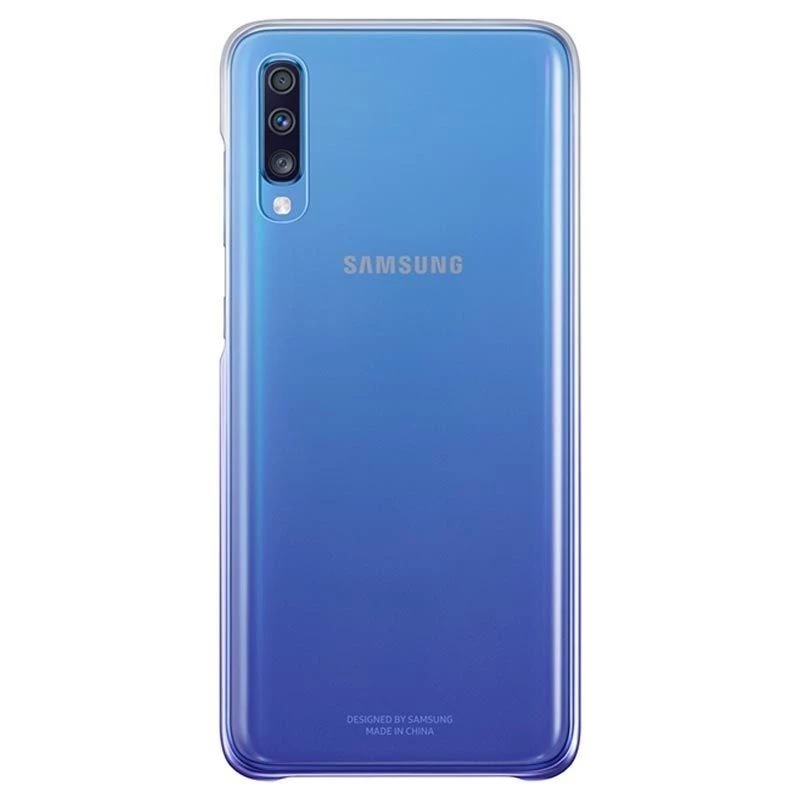 Funda degradada Samsung Galaxy A70 EF-AA705CVEGWW violeta