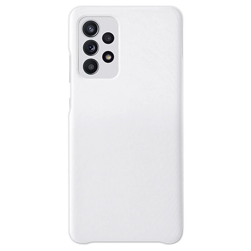 Funda cartera Smart S View para Samsung Galaxy A72 Blanca
