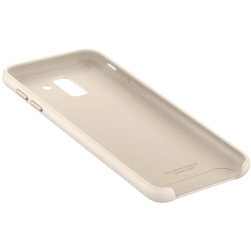 Funda de doble capa Samsung para Galaxy J6 (2018) EF-PJ600CFEGWW dorada