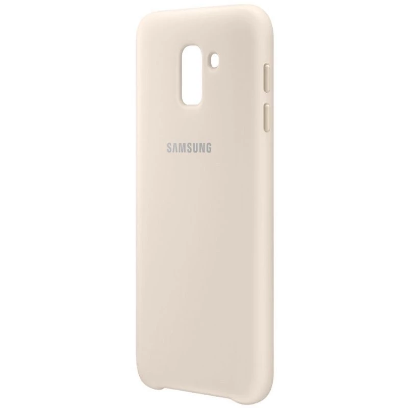 Funda de doble capa Samsung para Galaxy J6 (2018) EF-PJ600CFEGWW dorada
