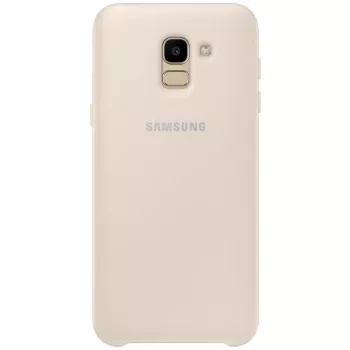 Funda de doble capa Samsung para Galaxy J6 (2018) EF-PJ600CFEGWW dorada