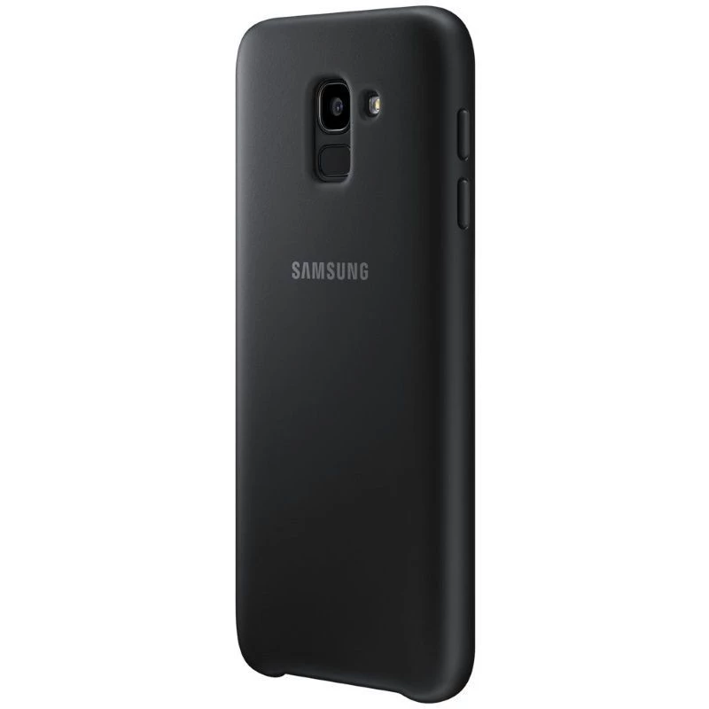 Samsung Galaxy J6 (2018) Funda protectora de doble capa negra EF-PJ600CBEGWW
