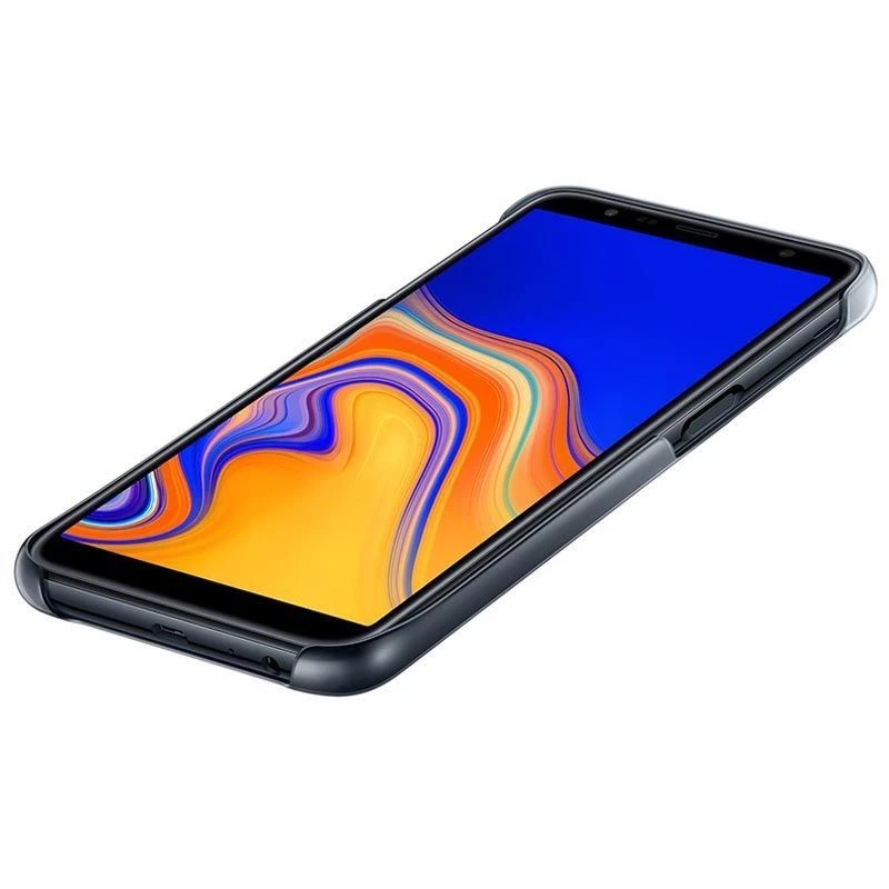 Samsung Galaxy J6 Plus Gradation Cover EF-AJ610CBEGWW Negro