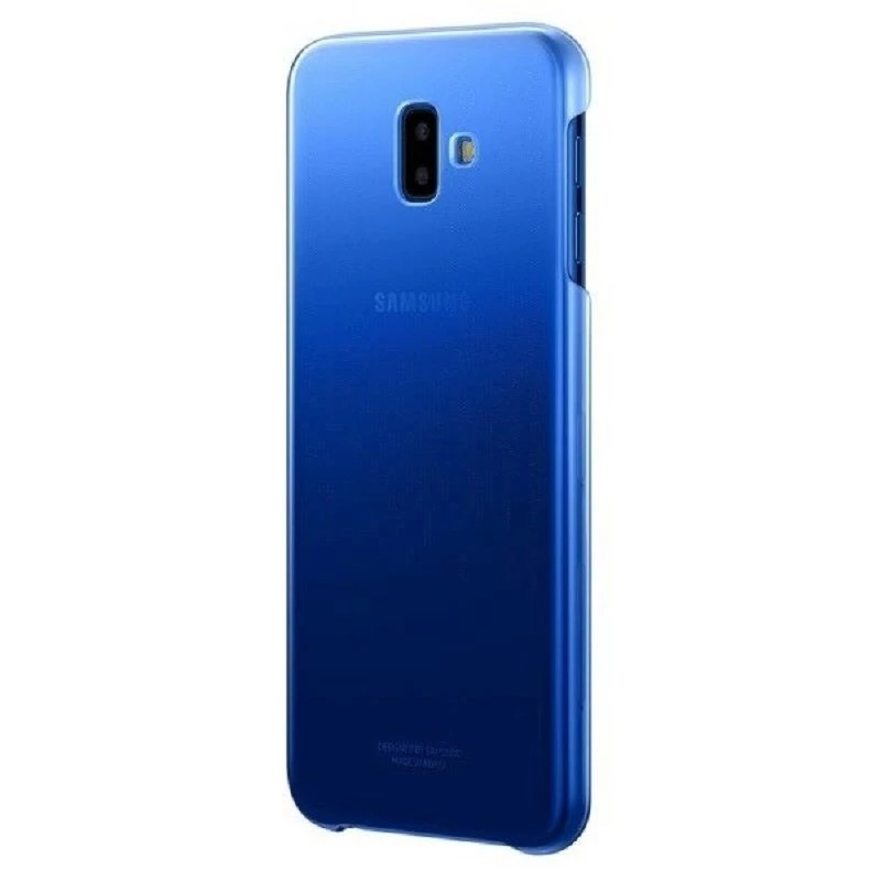 Samsung Galaxy J6 Plus funda Gradation EF-AJ610CLEGWW azul