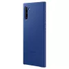 Samsung Funda de piel para Galaxy Note 10 Azul
