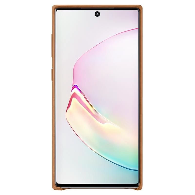 Funda de piel Samsung Galaxy Note 10 camel