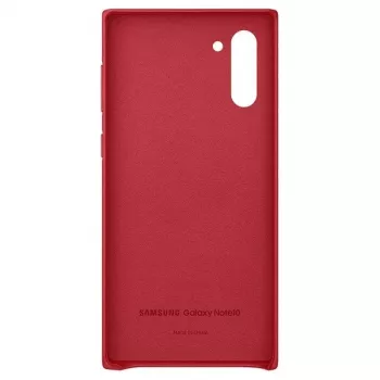Samsung Galaxy Note 10 Funda de piel Rojo