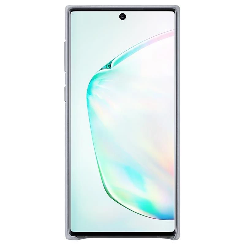 Samsung Galaxy Note 10 Funda de piel Gris