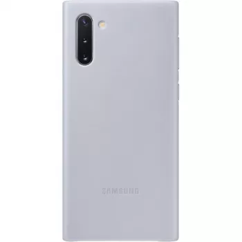 Samsung Galaxy Note 10 Funda de piel Gris