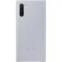 Samsung Galaxy Note 10 Funda de piel Gris