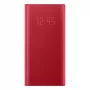 Funda con vista LED Samsung Galaxy Note 10 roja