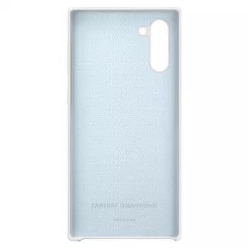 Samsung Funda de Silicona para Galaxy Note 10 Blanca