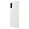 Samsung Funda de Silicona para Galaxy Note 10 Blanca