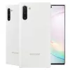 Samsung Funda de Silicona para Galaxy Note 10 Blanca