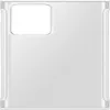 Funda protectora transparente Clear Protective Case Transparent White para Samsung Galaxy Note 20 / Note 20 5G