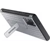Samsung Galaxy Note 20 / Note 20 5G Funda protectora con soporte Plateado