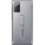 Samsung Galaxy Note 20 / Note 20 5G Funda protectora con soporte Plateado
