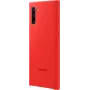 Samsung Galaxy Note10 funda de silicona roja