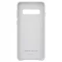 Samsung Galaxy S10 funda de piel blanca