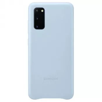 Samsung Galaxy S20 Funda de piel Azul