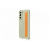 Samsung Galaxy S21 FE Clear Strap Cover funda verde oliva