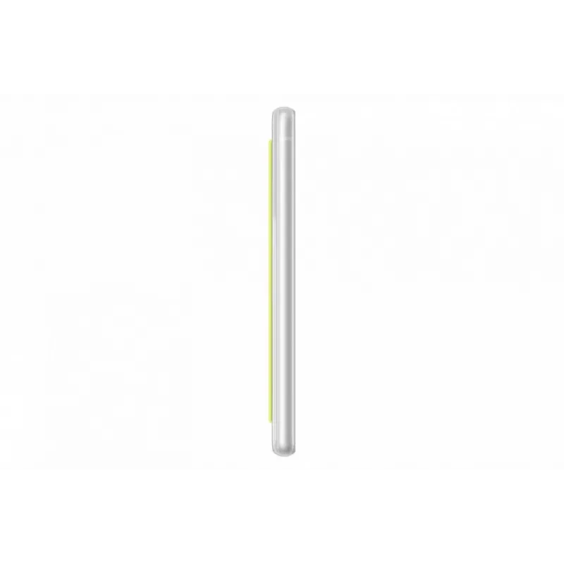 Samsung Galaxy S21 FE Funda Transparente con Correa Blanca