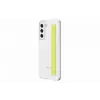 Samsung Galaxy S21 FE Funda Transparente con Correa Blanca