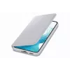 Funda Smart LED View para Samsung Galaxy S22 gris claro
