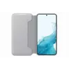 Funda Smart LED View para Samsung Galaxy S22 gris claro