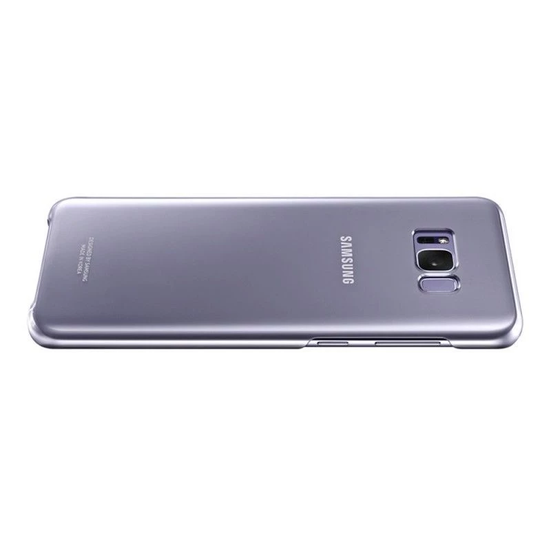 Funda Samsung Galaxy S8 Plus G955 Clear Cover violeta