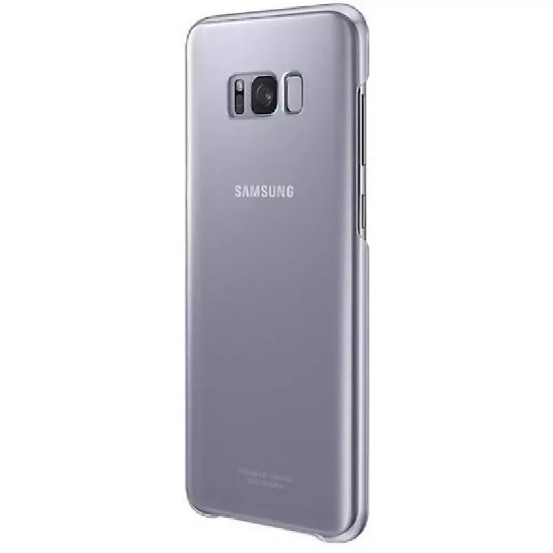 Funda Samsung Galaxy S8 Plus G955 Clear Cover violeta